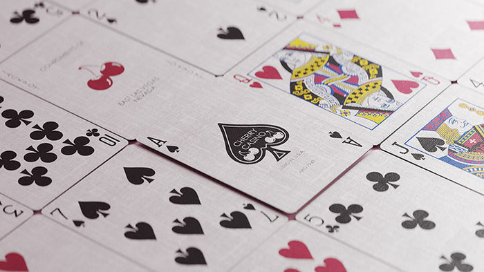 Cherry Casino Flamingo Quartz (Pink) Playing Cards by Pure Imagination Projects