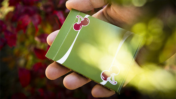Cherry Casino Sahara Green Playing Cards by Pure Imagination Projects