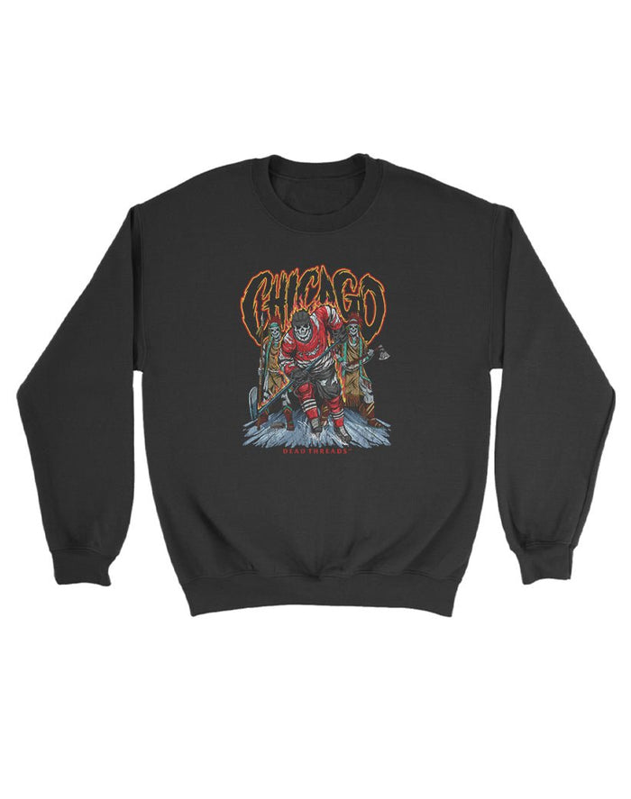 CHICAGO HOCKEY KIDS CREWNECK SWEATSHIRT – Kids clothes – Dead Threads Apparel