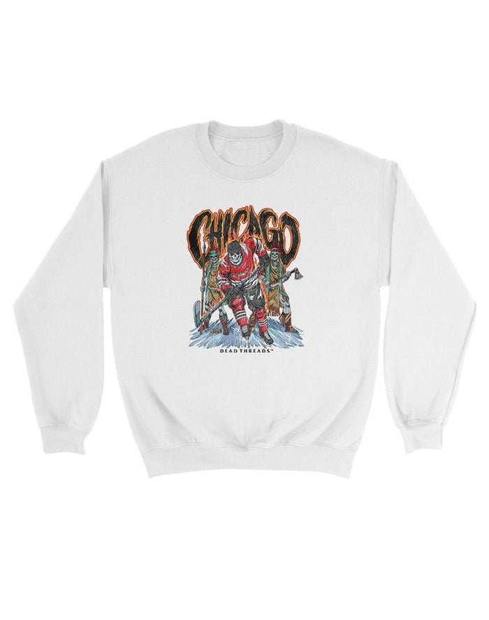 CHICAGO HOCKEY KIDS CREWNECK SWEATSHIRT – Kids clothes – Dead Threads Apparel