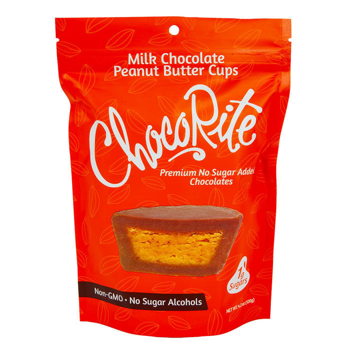 Chocorite Milk Chocolate Peanut Butter Cup Candy Bags - 6 Count