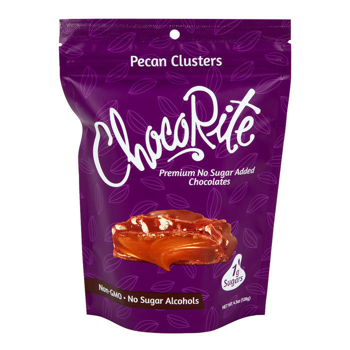Chocorite Milk Chocolate Pecan Cluster Candy Bags - 6 Count