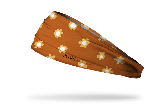 Christine Kole: Fall Drawn Floral Big Bang Lite Headband - View 1