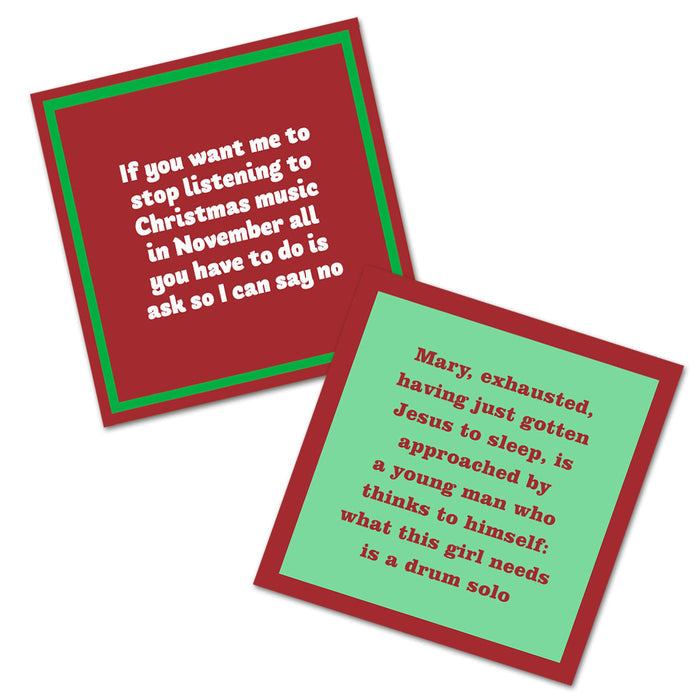 Christmas Music - Double the Fun Cocktail Napkins