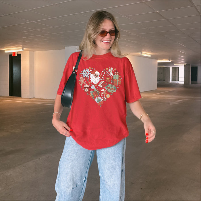 Christmas Necessities T-shirt - The Bean Workshop - bookish, Christmas, t-shirt, tee