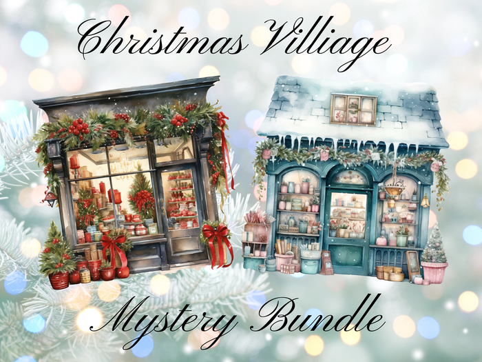 Christmas Village | Mystery Bundle | A6 Size