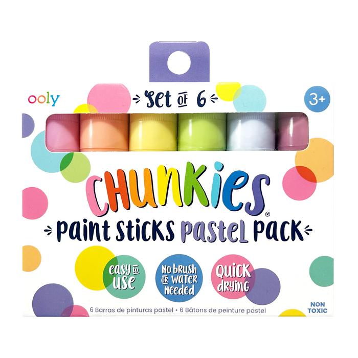OOLY Chunkies Paint Sticks Pastel in packaging