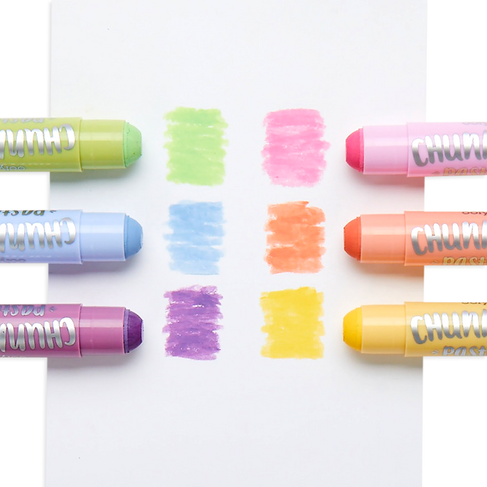 OOLY Chunkies Paint Sticks Pastel color samples