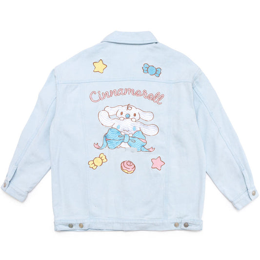 Cinnamoroll x JapanLA Ribbons Denim Jacket Apparel JapanLA
