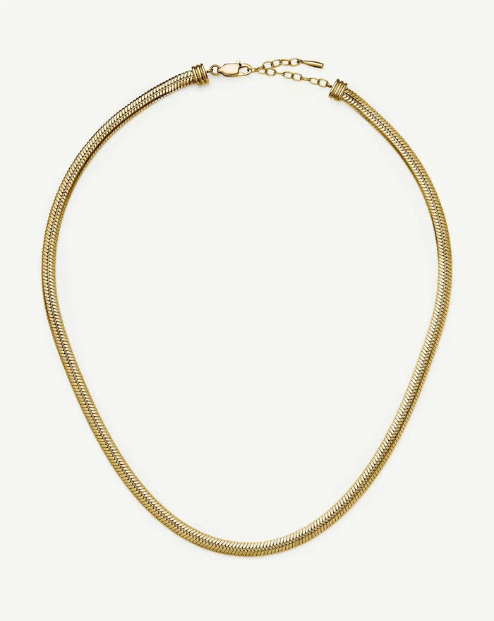 Classic Snake Chain Necklace | 18k Gold Plated Necklaces Missoma