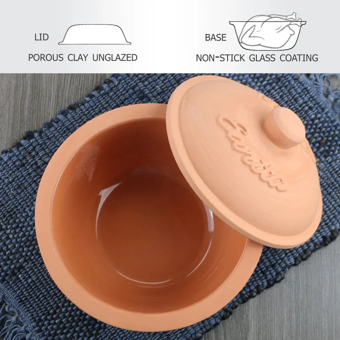 Clay Roaster/Dutch Oven - 2 Quart