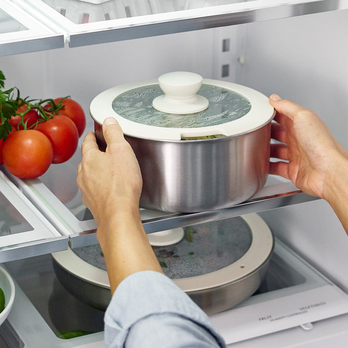 Click 10-Piece Uncoated Cookware Set