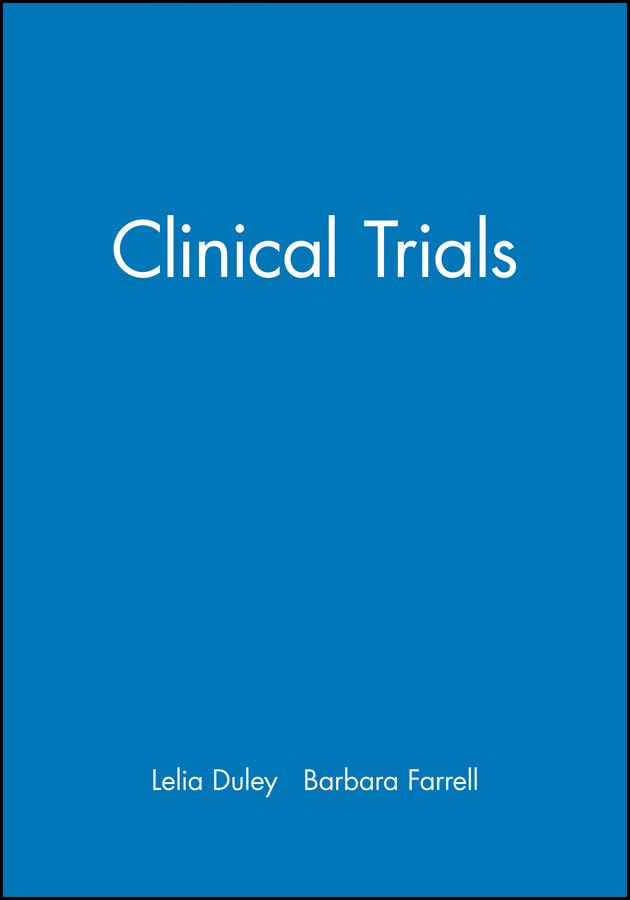 Clinical Trials Paperback