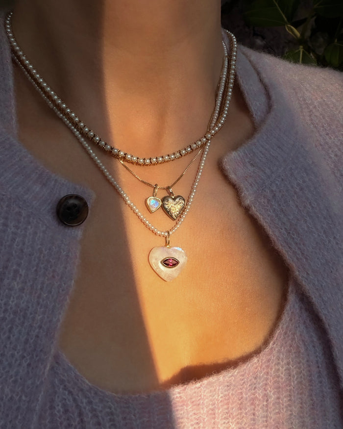 Coeur Moonstone Pendant