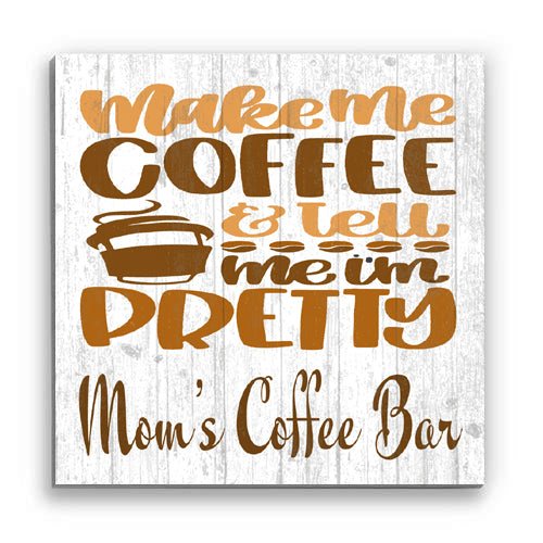 kitchen signs coffee theme