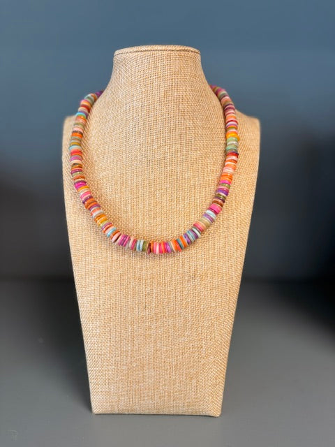 Color me cute gemstone necklace
