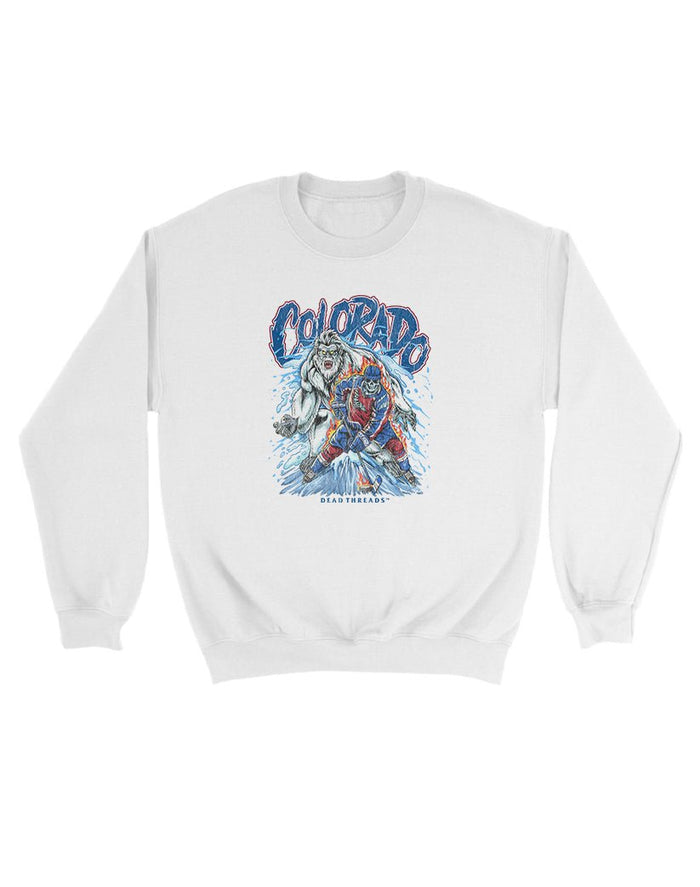 COLORADO HOCKEY KIDS CREWNECK SWEATSHIRT – Kids clothes – Dead Threads Apparel