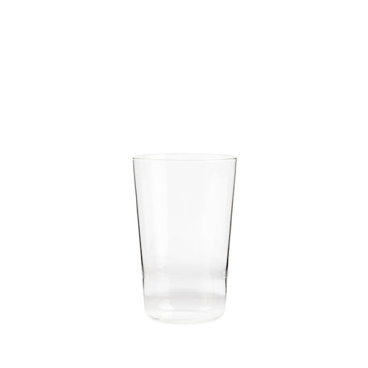 Commune high ball cup in clear glass made by R+D.Lab
