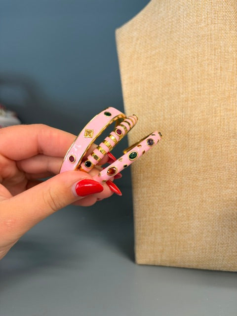 Confetti bangle set