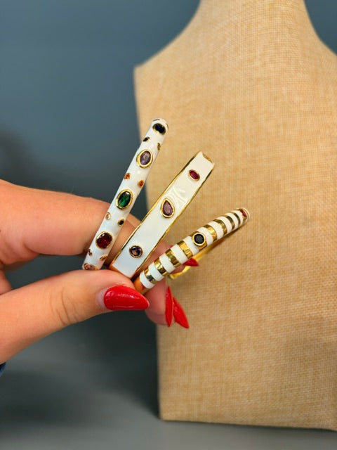 Confetti bangle set