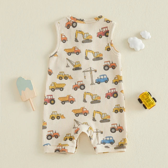 CONSTRUCTION Waffle Knit Jumpsuit