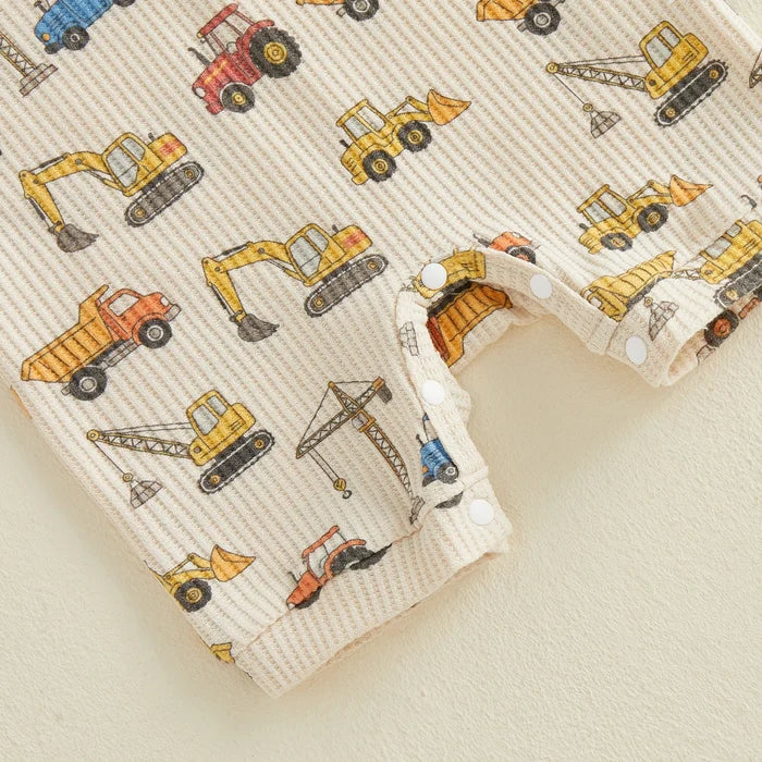 CONSTRUCTION Waffle Knit Jumpsuit