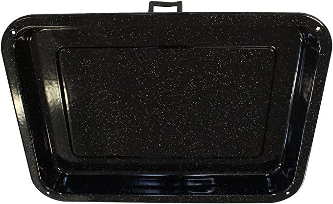 Cooker Grill Pan Kit Complete with handle & Wire Tray Universal (380mm x 280mm)