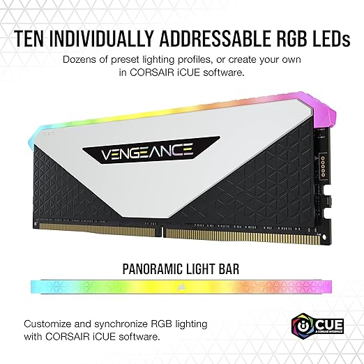 CORSAIR COMPUTER RAM-2X16GB/DDR4/3600MHZ CORSAIR /VENGEANCE RGB PRO