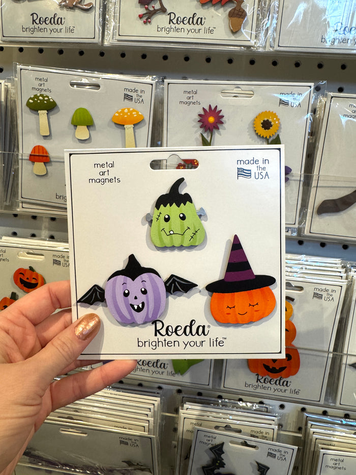 Costume Pumpkin Magnets S/3