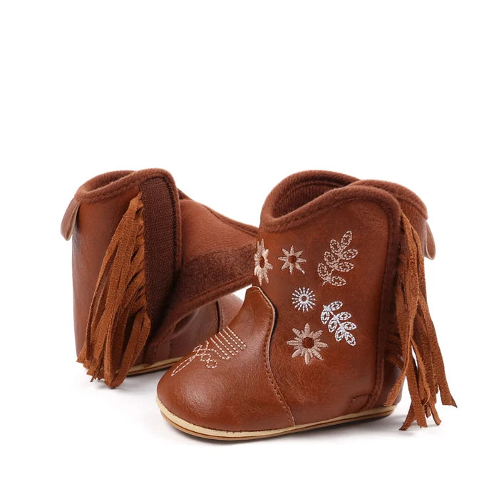 COWGIRL Floral Boots