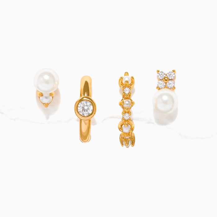 Cozumel Pearl Earring Set