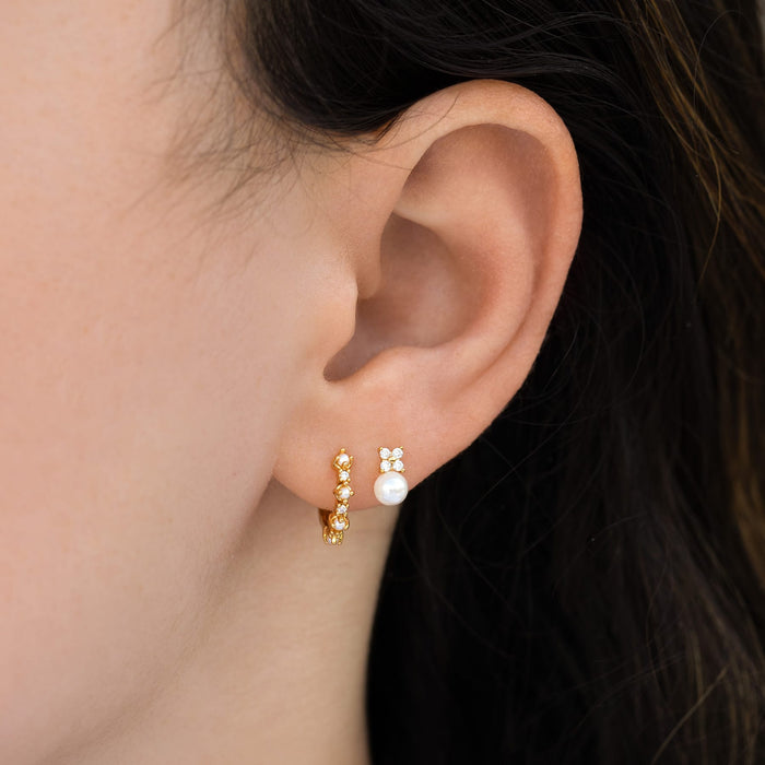 Cozumel Pearl Earring Set