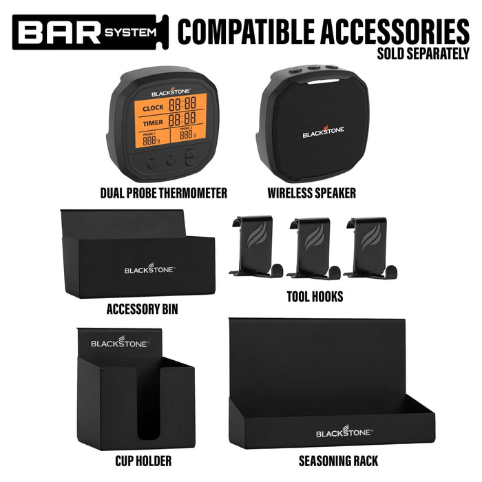 Check out the variety of accessories available at Blackstoneproducts.com.