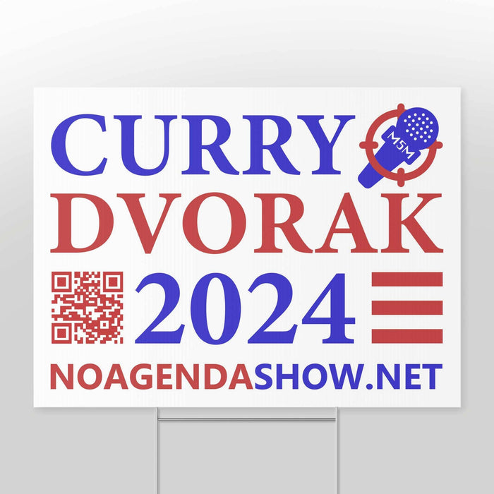 CURRY DVORAK 2024 - yard sign