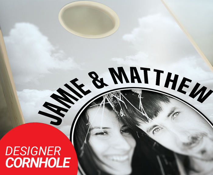 Customized Southern Statement Wedding Cornhole Set