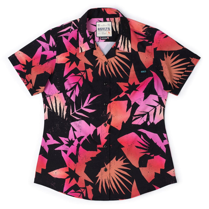 RSVLTS XS RSVLTS Women's Short Sleeve Shirt Cut It Out – Women's KUNUFLEX Short Sleeve Shirt Cut It Out – Women's KUNUFLEX Short Sleeve Shirt