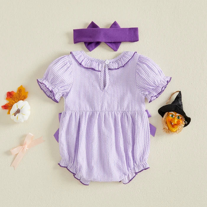 CUTEST BOO Ruffle Romper