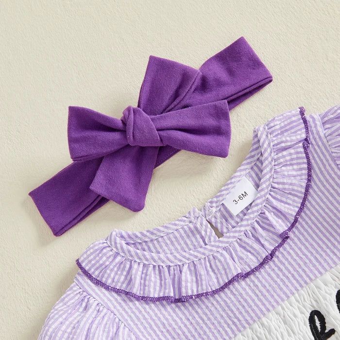 CUTEST BOO Ruffle Romper
