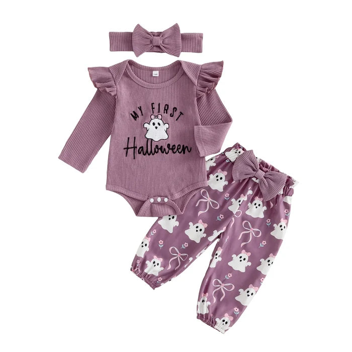 CUTEST LITTLE PUMPKIN Bowtie Outfit with Headband