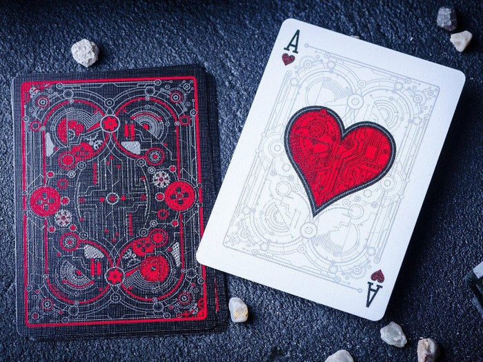 Cyberpunk Red by Elephant Playing Cards Playing Cards by Elephant Playing Cards