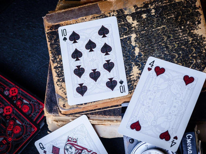 Cyberpunk Red by Elephant Playing Cards Playing Cards by Elephant Playing Cards