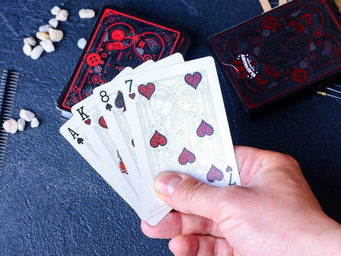 Cyberpunk Red by Elephant Playing Cards Playing Cards by Elephant Playing Cards