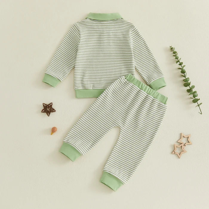 DADDY'S CADDY Striped Outfit