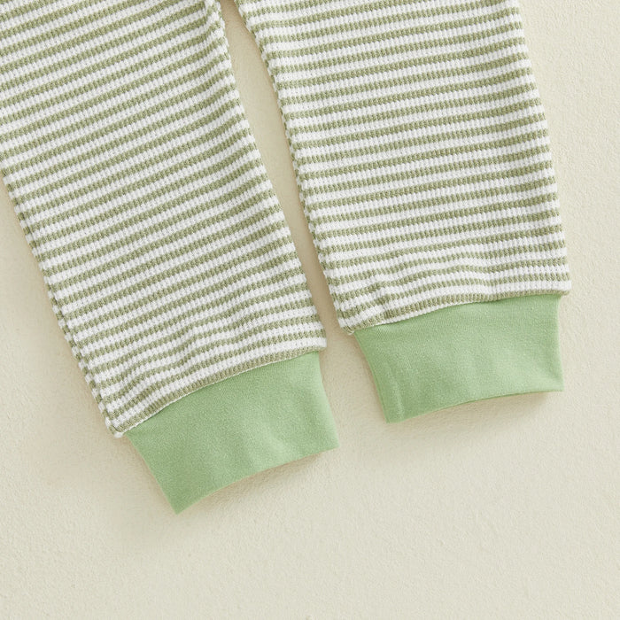 DADDY'S CADDY Striped Outfit