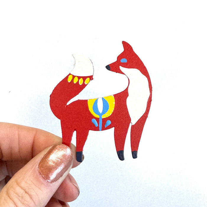 Dala Fox Magnet, Single