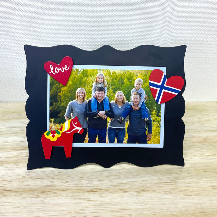 Dala Horse Magnet, Single