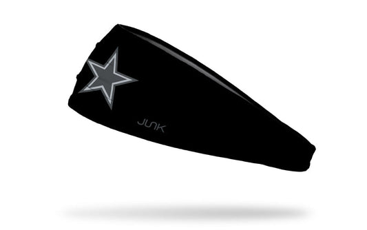 Dallas Cowboys: Gray Logo Big Bang Lite Headband - View 1