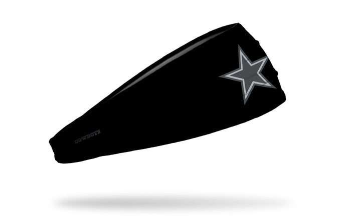 Dallas Cowboys: Gray Logo Big Bang Lite Headband - View 2