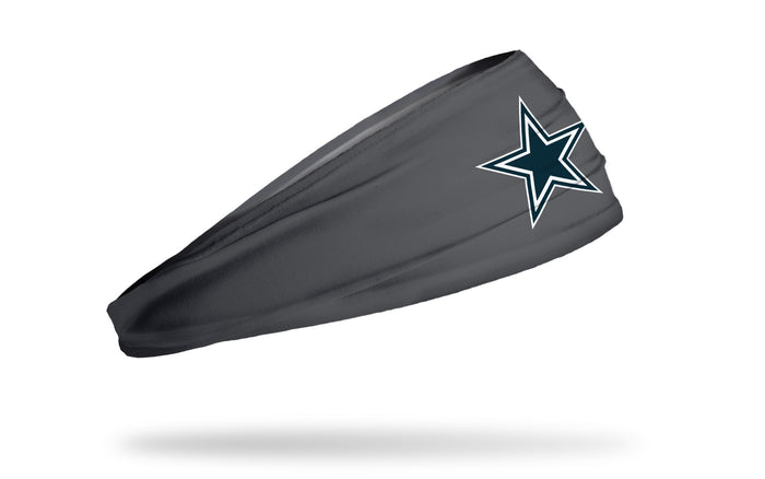 Dallas Cowboys: Logo Gray Big Bang Lite Headband - View 2
