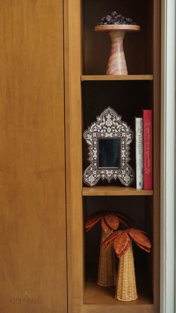 Damascene Keepsake Display Mirror - Days of Eid
